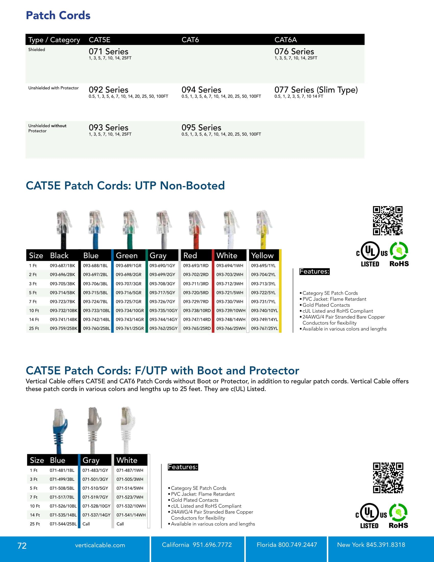 Catalog Cable Vertical Cable U.S. Manufacturer of Low Voltage Cable
