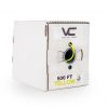CAT6, Plenum, MADE IN USA, 23AWG, UTP, 4 Pair, Solid Bare Copper, 550MHz, 500ft Pull Box, Yellow