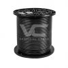 CAT6A, Unshielded with an overall Plenum jacket, 23 AWG/4 PAIR Solid bare copper conductors, 550MHz, 1000ft Spool, Black.