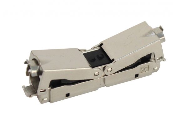 Coupler Module, IDC-to-IDC Splice, Compact, CAT6A STP, Panel Mounting, IP20