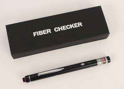 Optical Fiber Visual Fault Locator, Pen-Style, 5-mW, 2.5-mm, Adapter.