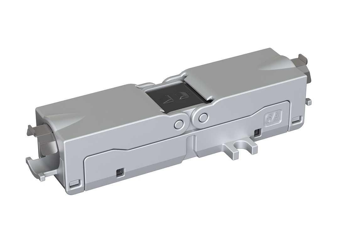 250-ICP20-C1A2-Coupler Module, IDC-to-IDC Splice, Compact, CAT6A STP, Panel Mounting, IP20