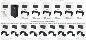 Adapter Plate Enclosures – EZX Series